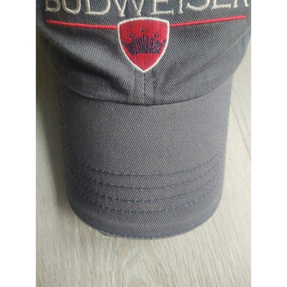 Budweiser Baseball Cap Hat Adjustable Cotton Strap Back Osfa Anheuser Beer 2007 - Picture 5 of 12